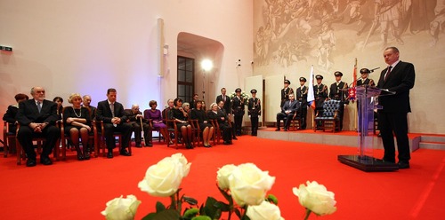 President of Slovak Republic awarded 15 personalities 