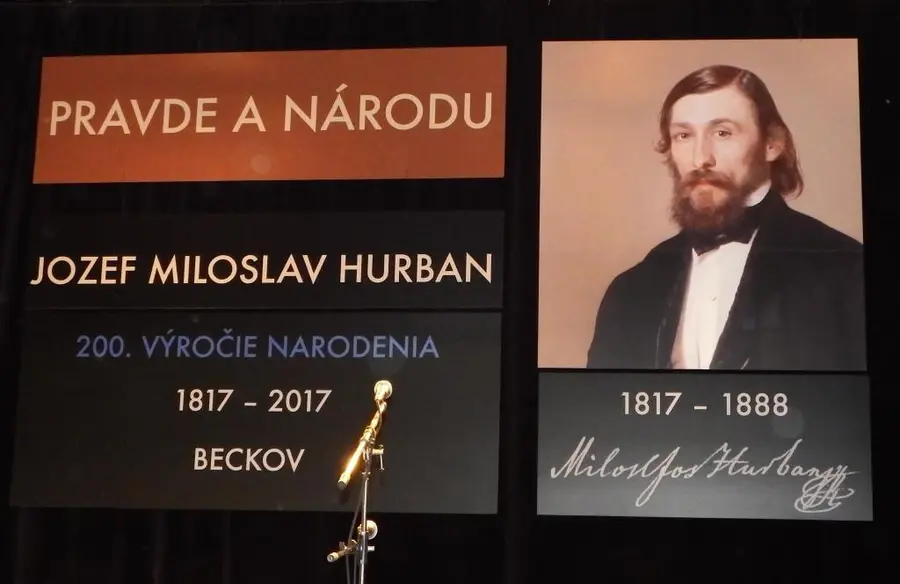 Nationwide and church-wide commemoration of Jozef Miloslav Hurban in Beckov