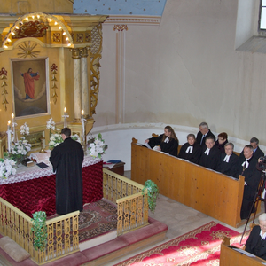 Renewal church in Španie Pole