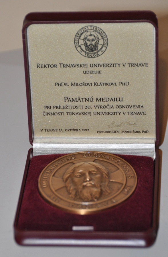 Medal of Trnava University