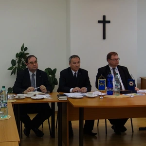 Board of Bishops had a meeting with seniors in the end of year 2015